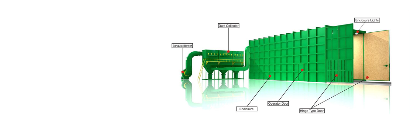 Shot blasting machine manufacturers in gujarat